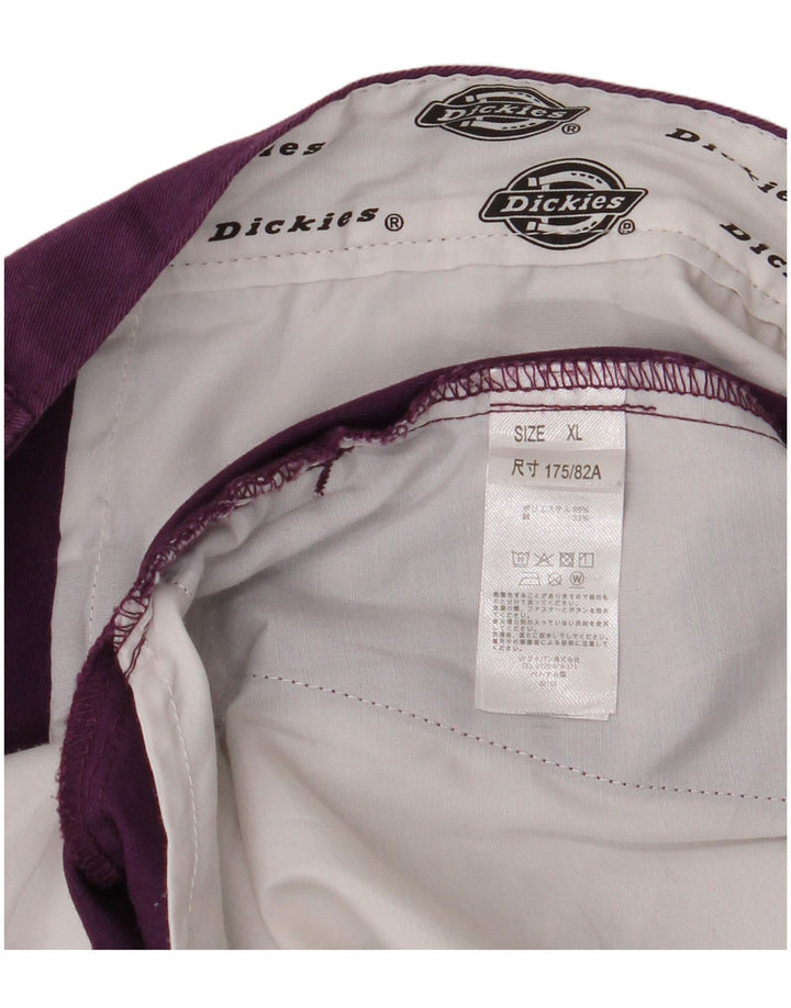 Dickies Chino Shorts til kvinder XL W36 Lilla polyester