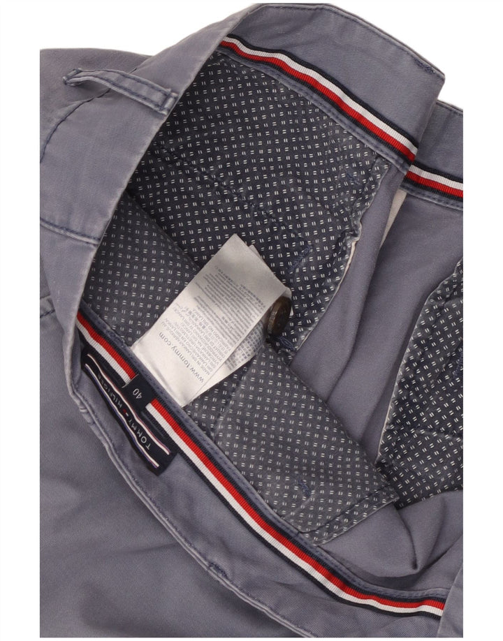 Tommy Hilfiger Herre Cargo Shorts W40 XL Blå Bomuld