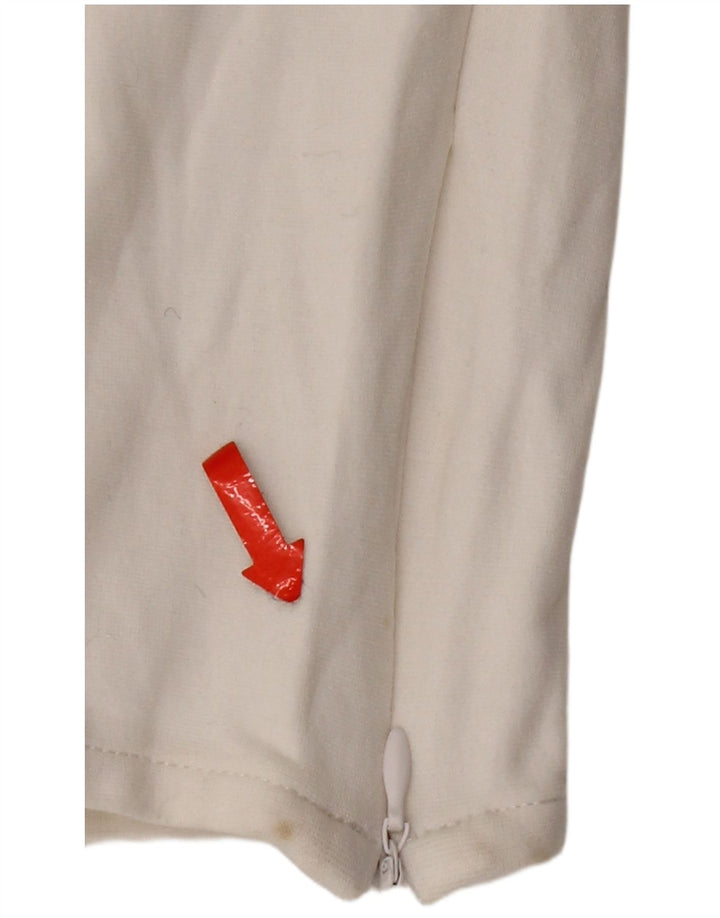 Armani Dame Slim Casual Bukser Medium W30 L26 Hvid Viscose