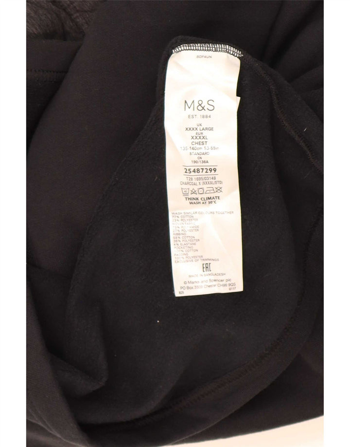 Marks & Spencer Herre træningsdragt Topjakke 4XL Grå Bomuld