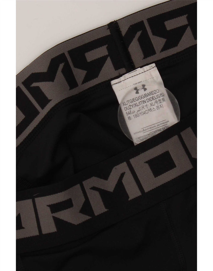 Under Armour Herre Grafiske Leggings XL Sort Polyester
