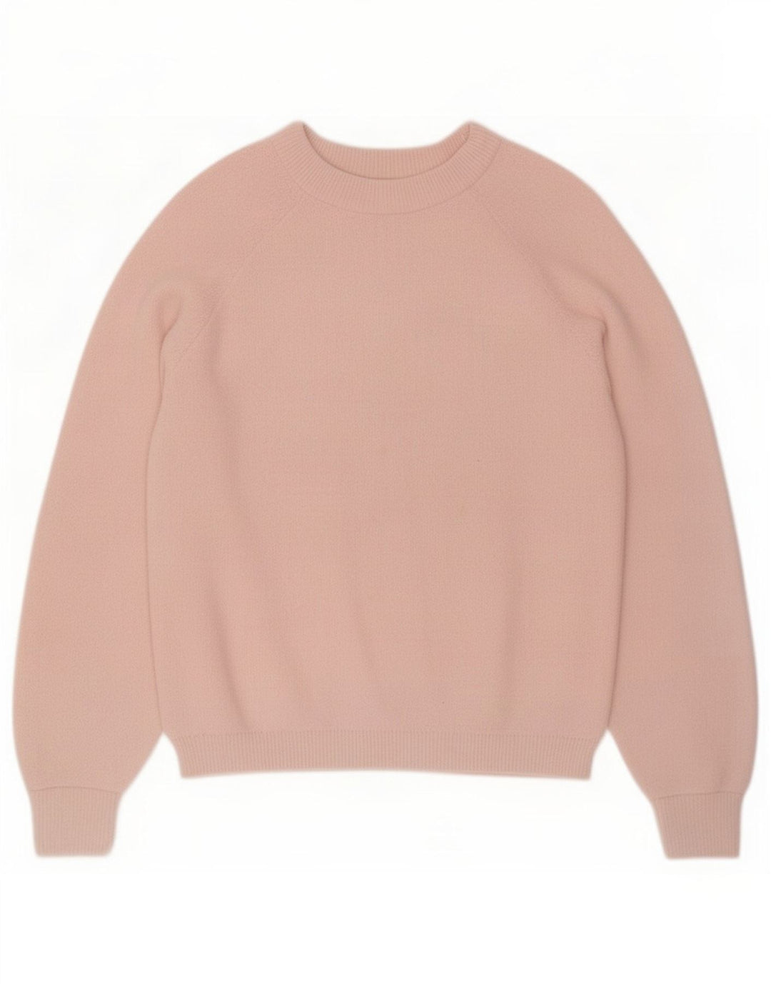 Marks & Spencer Dame Oversized Boat Neck Jumper Sweater UK 14 Medium Pink