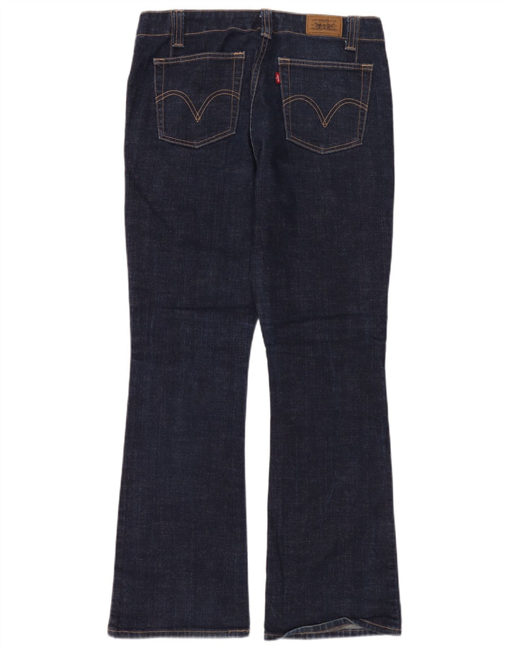 Levi's Dame 525 Bootcut Jeans US 10 Medium W32 L32 Marineblå Bomuld
