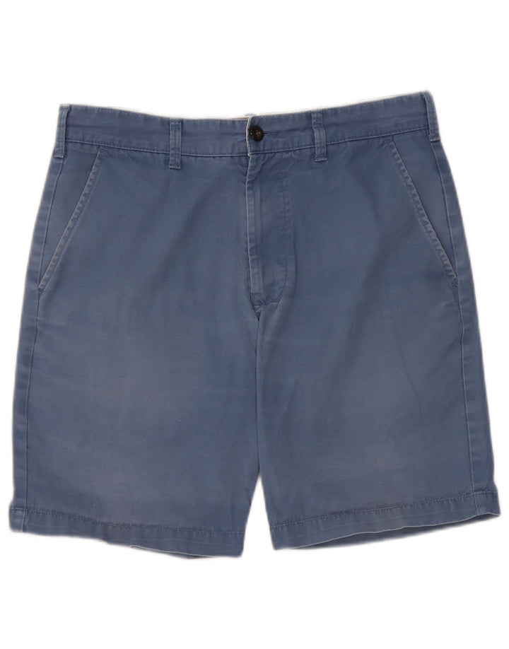 Marks & Spencer Herre Chino Shorts W30 Medium Marineblå Bomuld