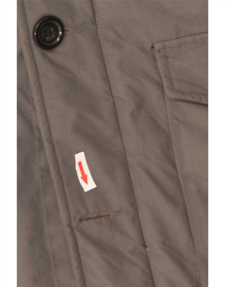 Refrigiwear Herre Hooded Parka Jacket UK 46 3XL Grå