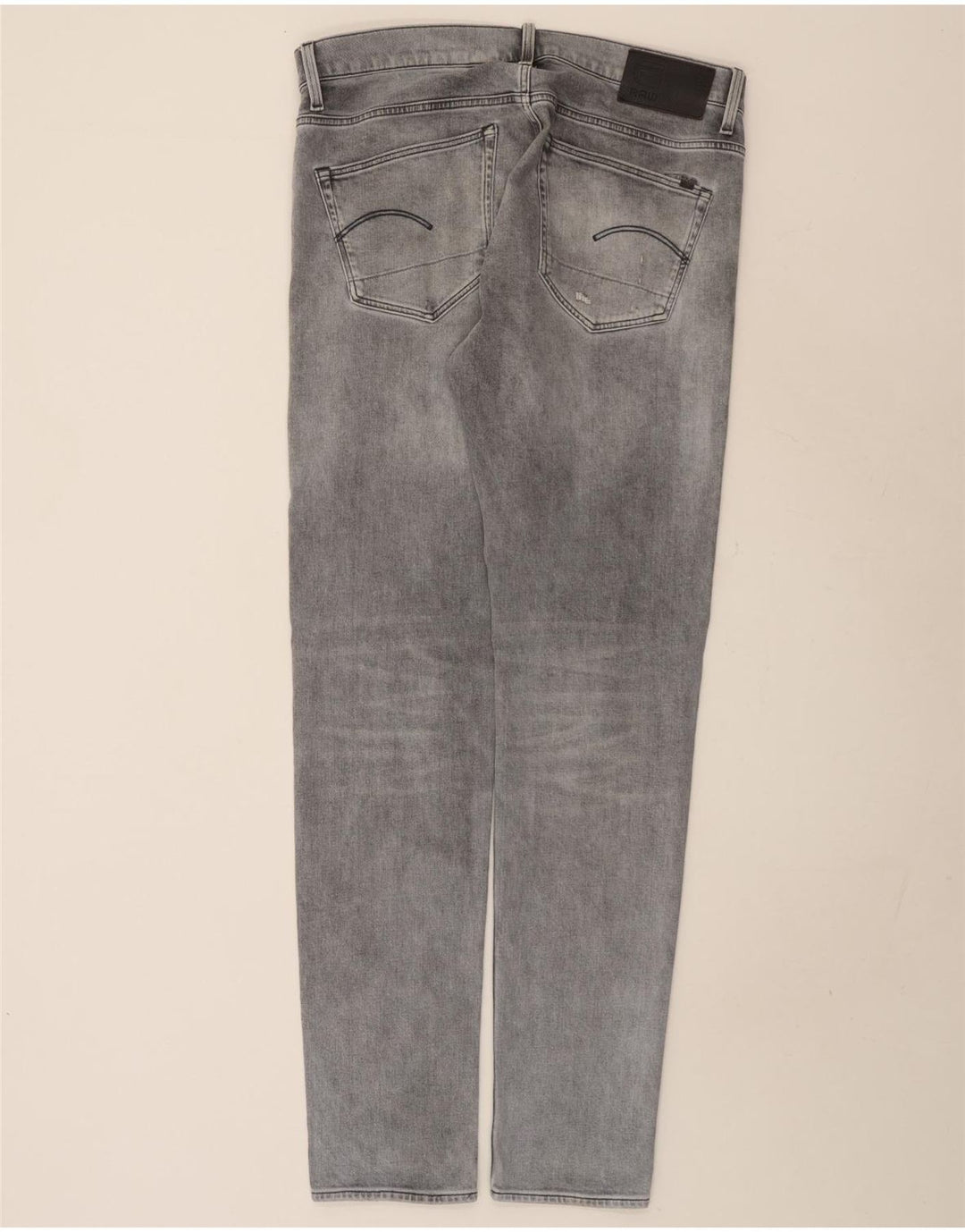 G-Star Herre 3301 Distressed Slim Jeans W36 L36 Grå Bomuld