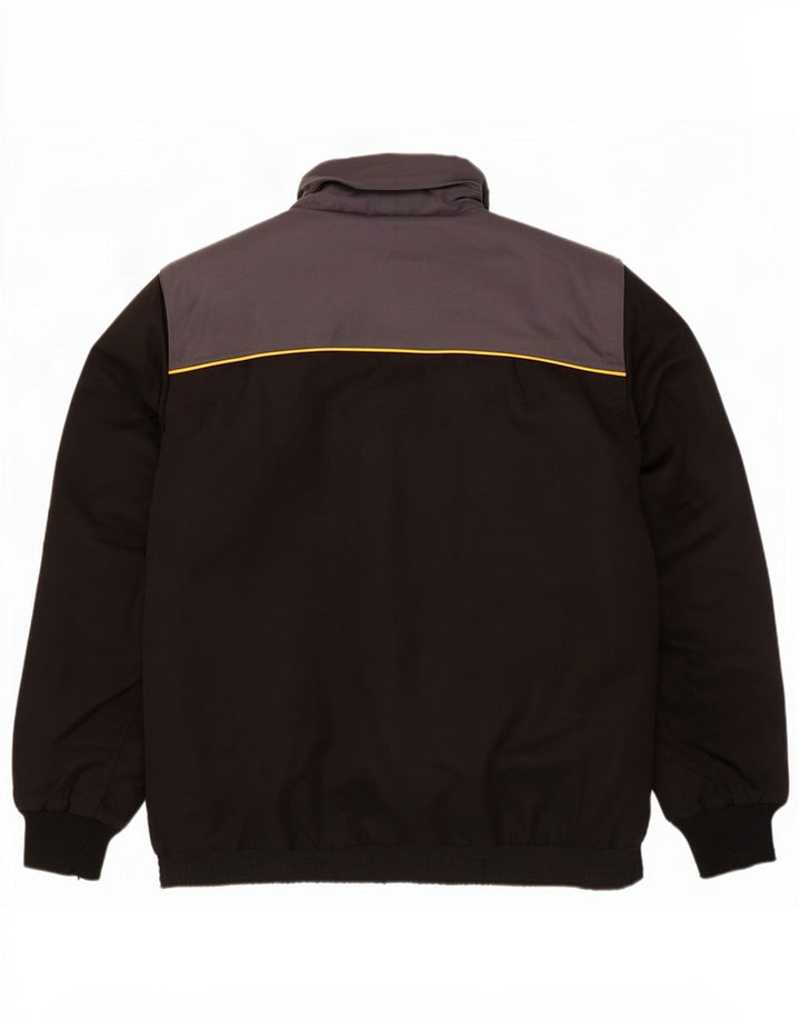 CAT Herre Hooded Utility Jacket UK 42 XL Sort Colourblock Polyester