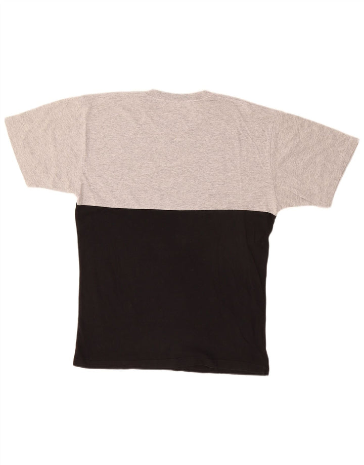 Vans Herre Classic Fit T-shirt Top Medium Grey Colourblock Bomuld