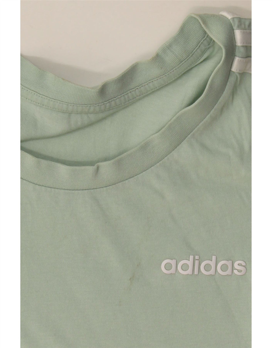 Adidas Dame T-Shirt Top UK 12/14 Medium Green