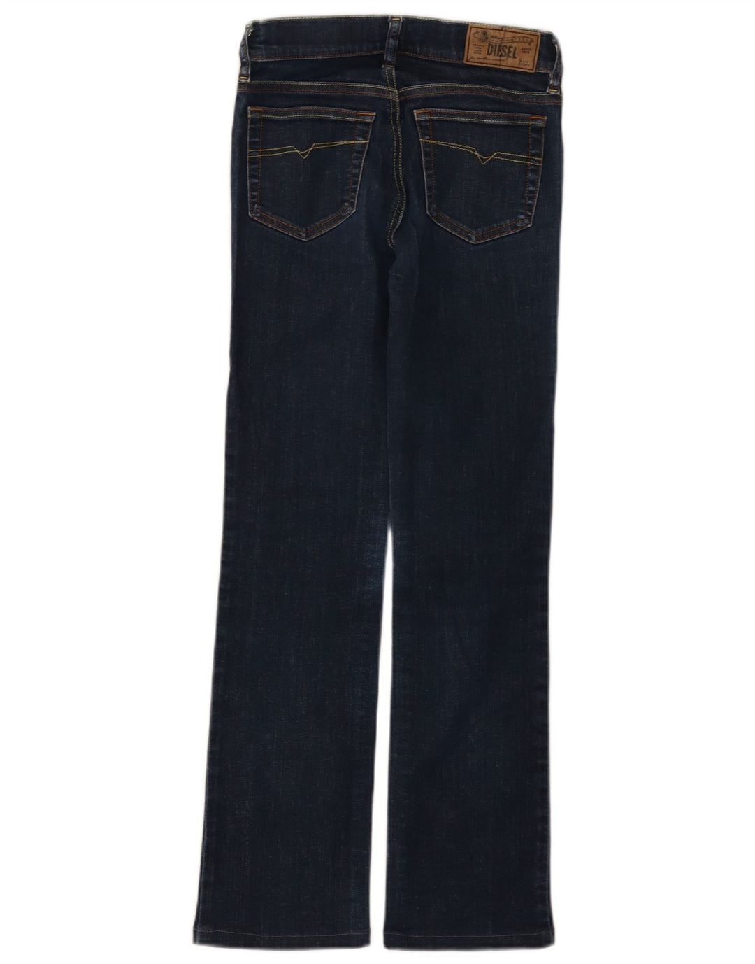 Diesel Dame Bootzee-St Regular Slim Bootcut Jeans W23 L27 Navy Blue