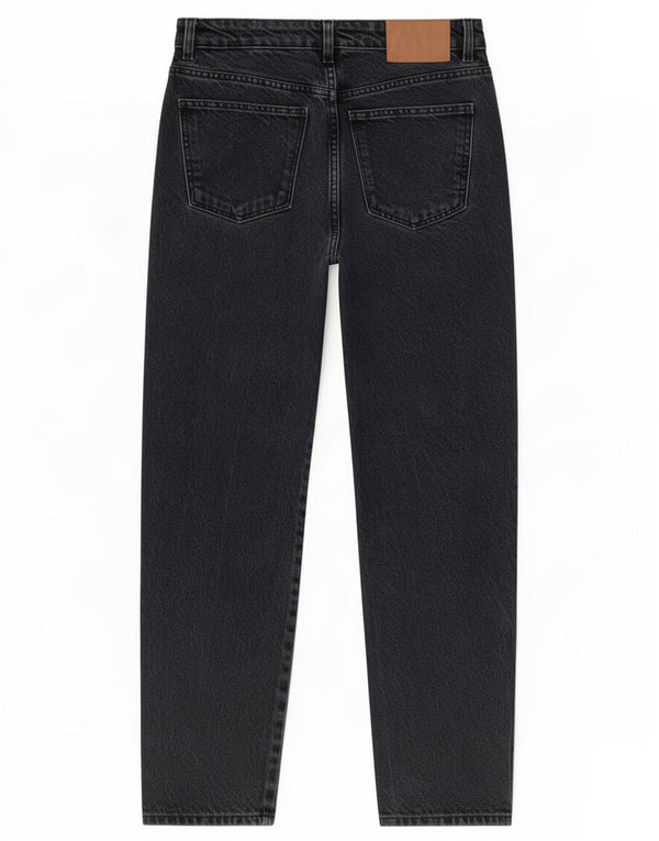 Zara Womens High Rise Tapered Jeans EU 36 XS W26 L27 Sort