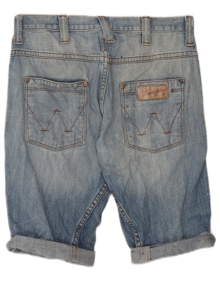 Wrangler Floyd denimshorts til mænd W29 mellemblå bomuld