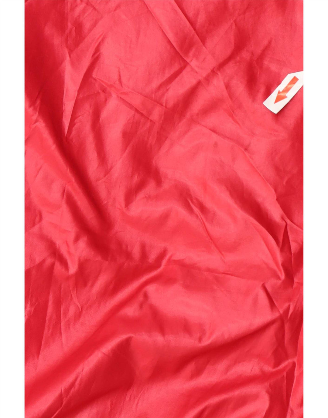 Champion Dame Hooded Tracksuit Top Jacket UK 14 Medium Red Polyester