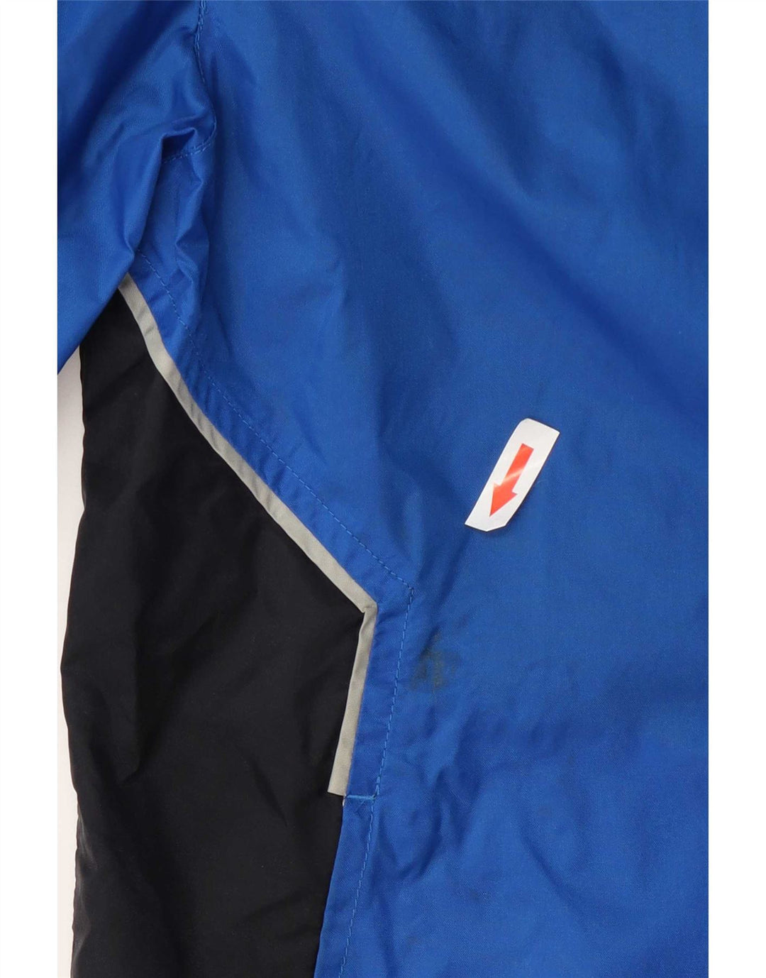 Puma Regnjakke med hætte til mænd UK 38 Medium Blue Colourblock Nylon