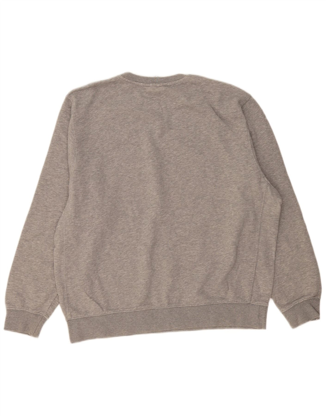 Nike grafisk sweatshirt til mænd, stor grå bomuld