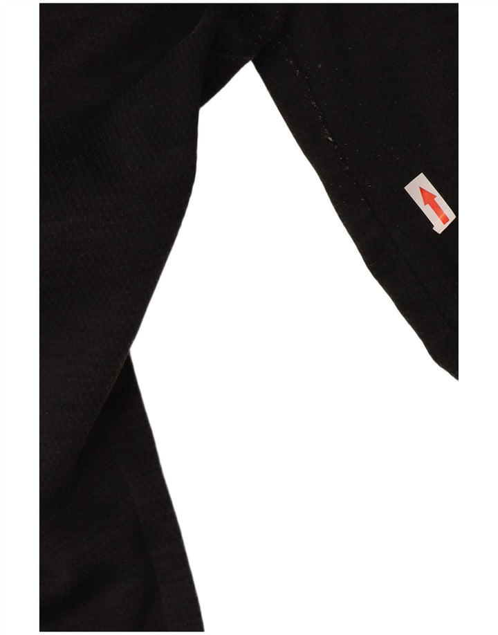 Adidas Dame træningsdragt Bukser Joggers UK 14 Medium Sort Polyester