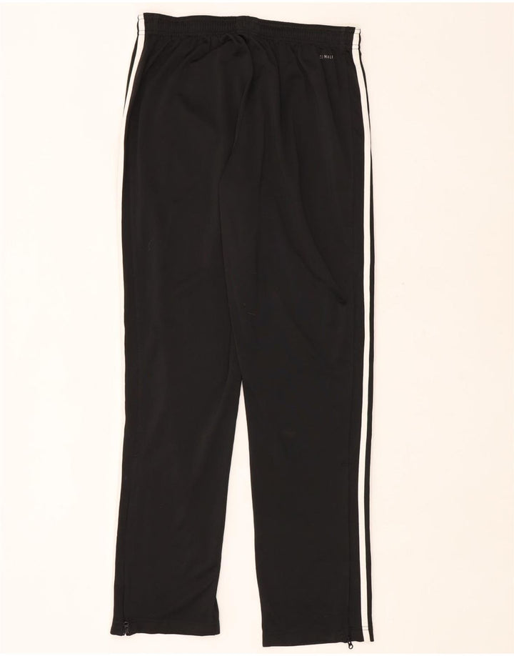 Adidas Dame Climalite Træningsdragt Bukser UK 14 Large Black Polyester