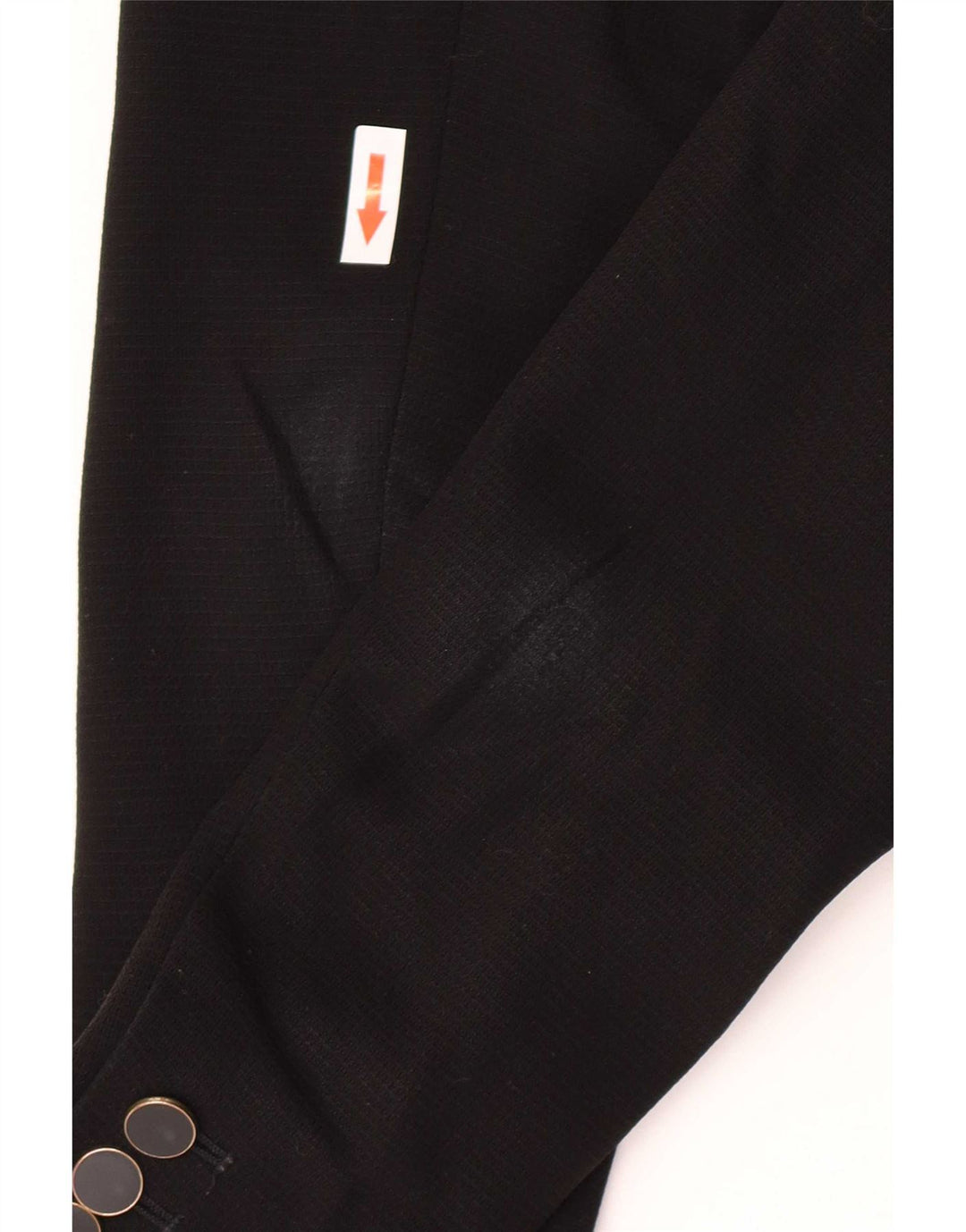 Reiss Dame 1-knap Blazer Jacket UK 10 Small Black Acetate