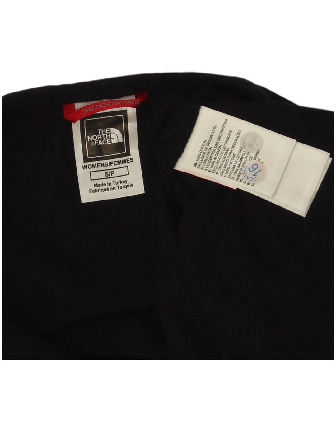 The North Face Damevest Top UK 10 Lille Sort Bomuld