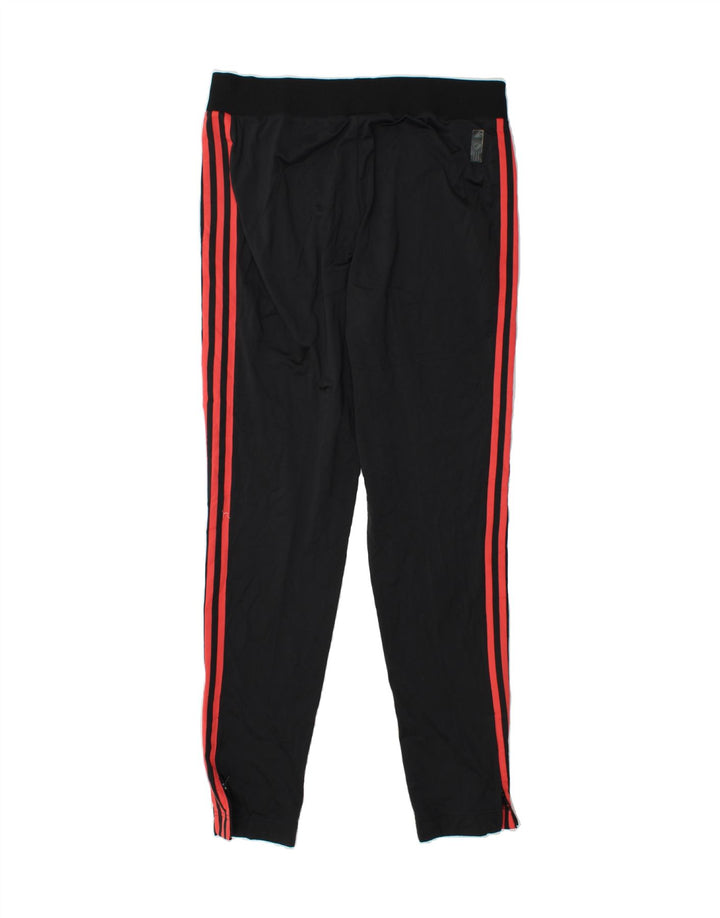 ADIDAS Womens Tracksuit Trousers UK 12 Medium  Black Polyester Vintage Adidas and Second-Hand Adidas from Messina Hembry 