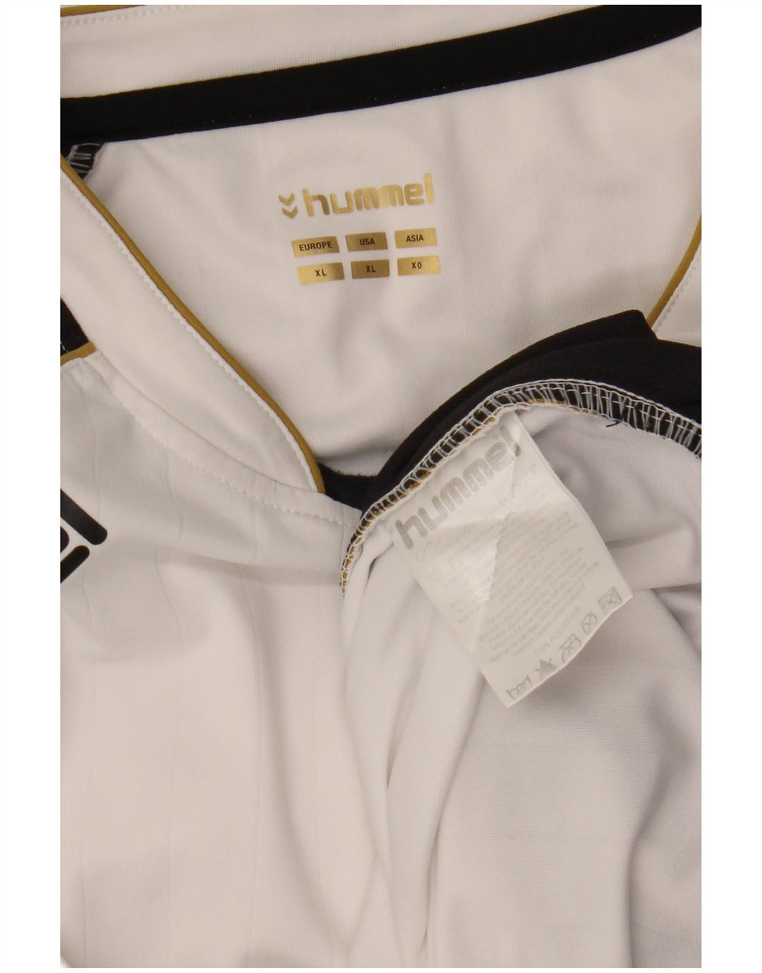 HUMMEL Herre Top Langærmet XL Hvid Colourblock