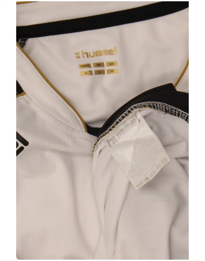 HUMMEL Herre Top Langærmet XL Hvid Colourblock