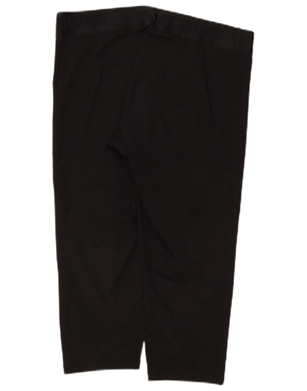 Adidas Dame Climacool Grafiske Capri Leggings UK 20/22 XL Sort