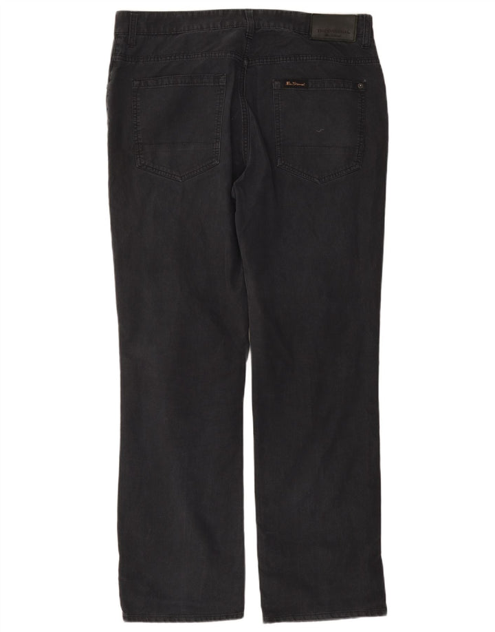 BEN SHERMAN Straight Casual bukser til mænd W36 L32 Grå