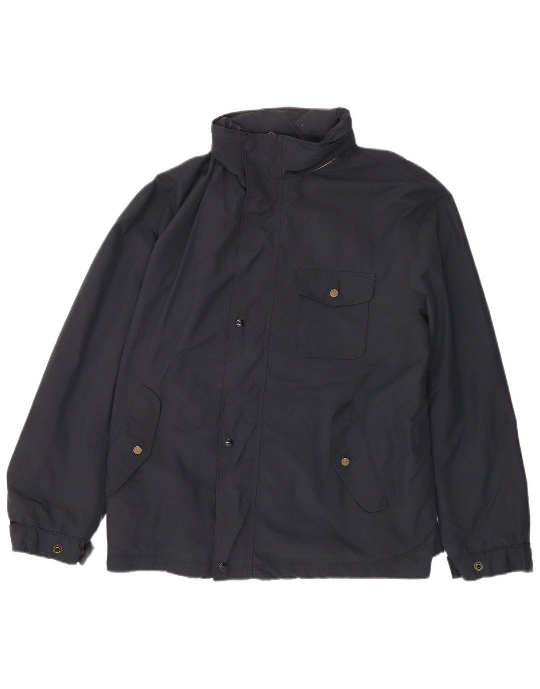 HENRY COTTONS Utility-jakke med hætte til mænd IT 48 Medium Navy Blue