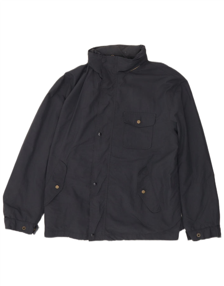 HENRY COTTONS Utility-jakke med hætte til mænd IT 48 Medium Navy Blue