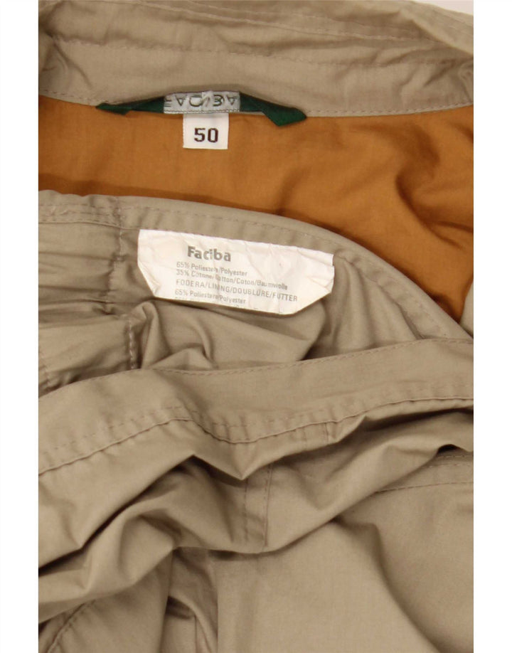 Faciba Herre Utility Jacket IT 50 Large Khaki Polyester