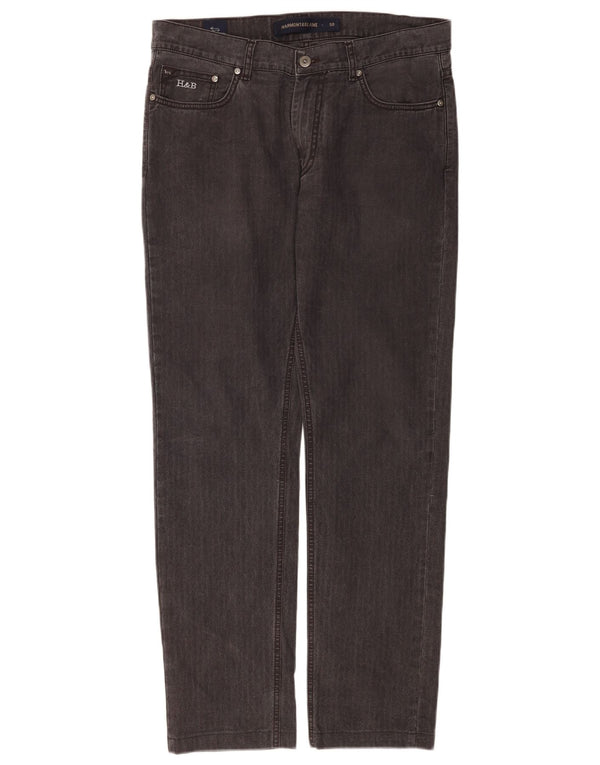 Harmont & Blaine Herre Straight Jeans IT 50 Large W34 L32 Grå Bomuld