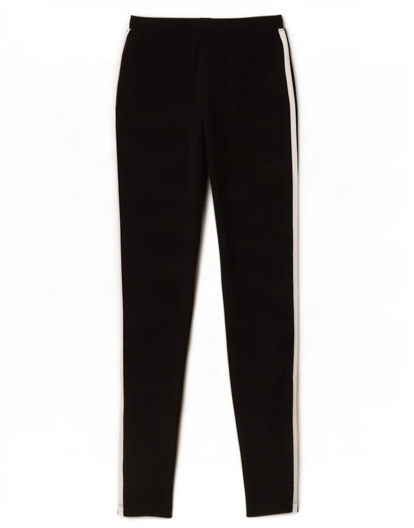 Adidas Dame Leggings UK 6 XS Sort Bomuld