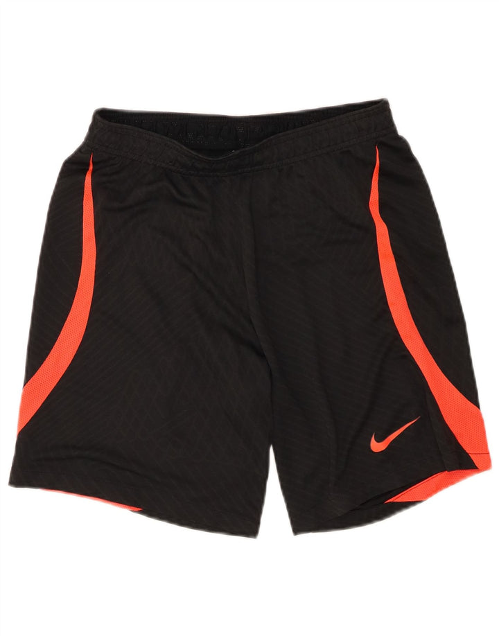 NIKE Herre Dri Fit Slim Fit Sportshorts Små sorte Colourblock Polyester