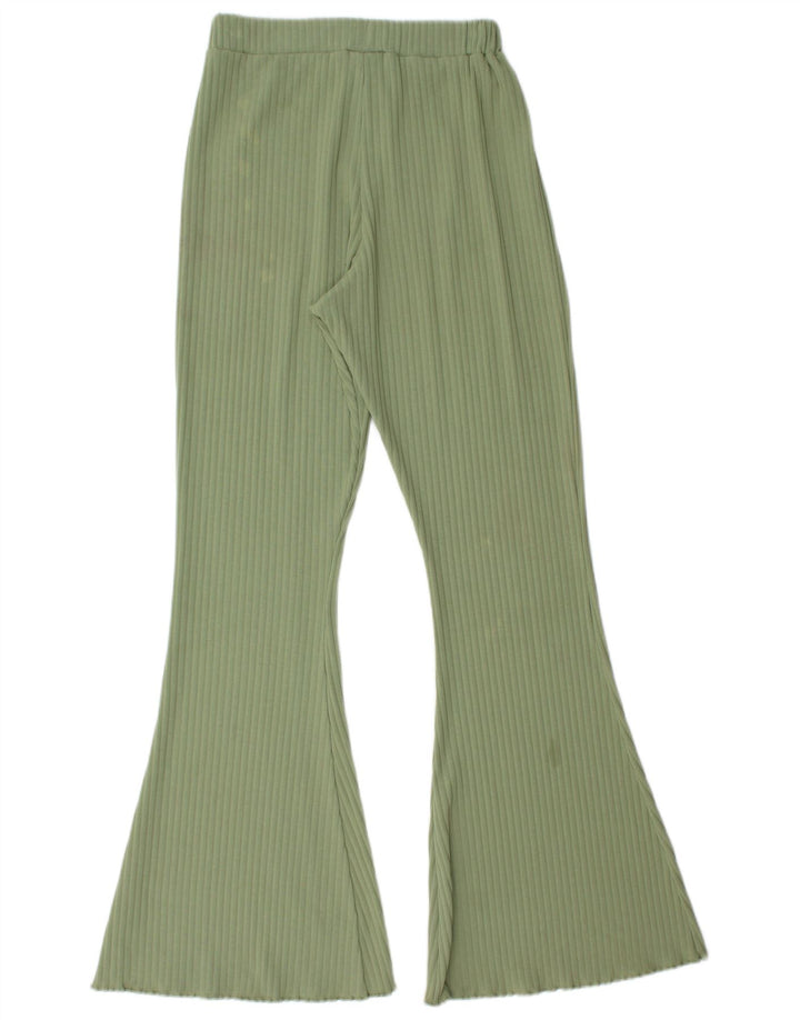 Nike Dame Flare træningsdragt Bukser UK 12 Medium Green