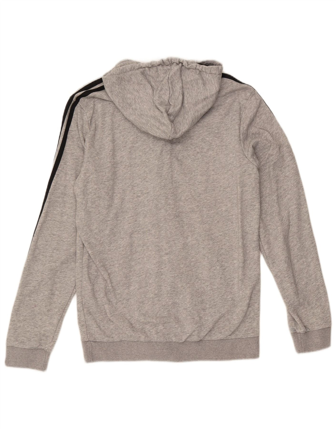ADIDAS Hættetrøje med lynlås til mænd Medium Grey Flecked Bomuld