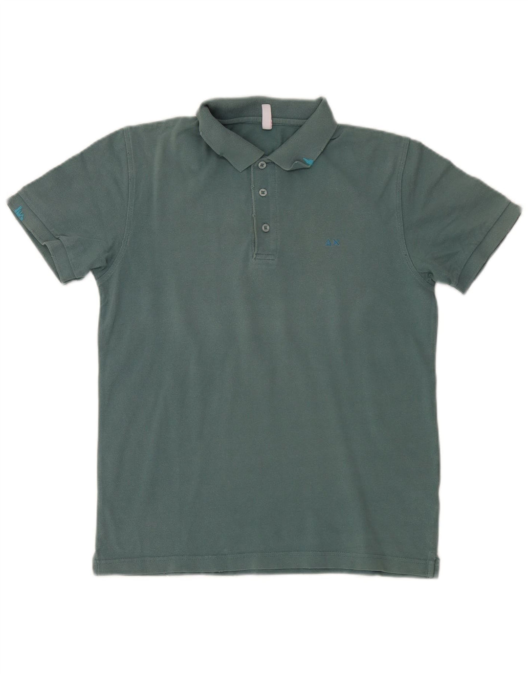 Sun68 Herre poloshirt Medium Grøn Bomuld