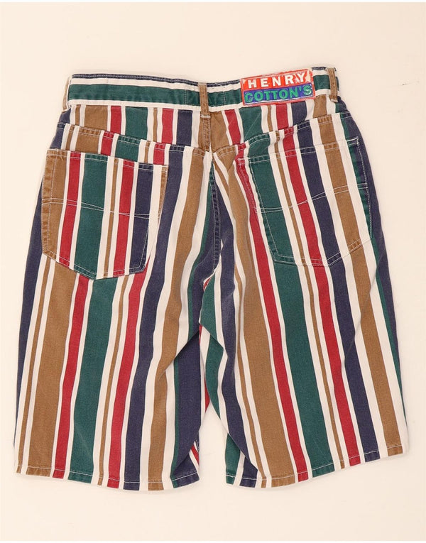 Henry Cottons Denimshorts til mænd IT 48 Medium W30 Flerfarvet bomuld