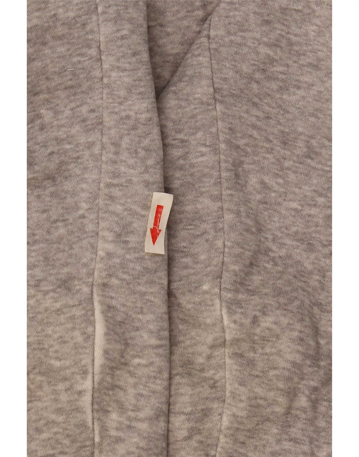 Adidas hættetrøje med lynlås til mænd Medium Grey Flecked