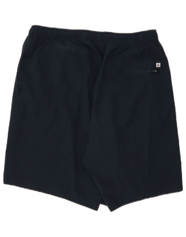 Mountain Warehouse Womens Sport Shorts UK 14 Large Navy Blue Polyester
