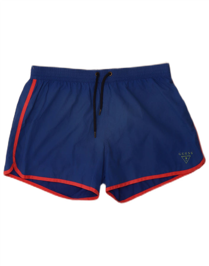 Guess Badeshorts til mænd Small Blue