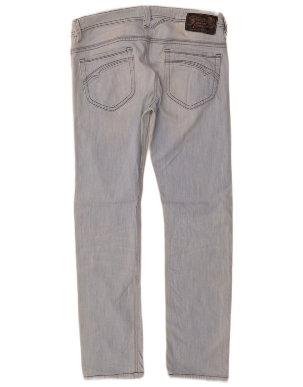 Diesel Straight Jeans til mænd W32 L29 Blå