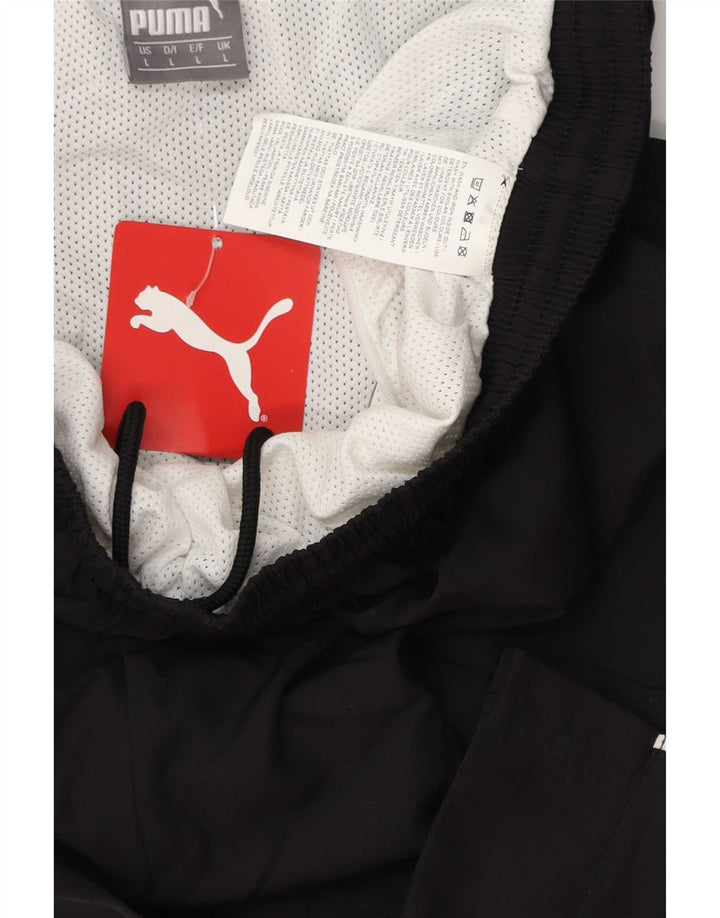Puma Herre Sportshorts Large Sort Polyester
