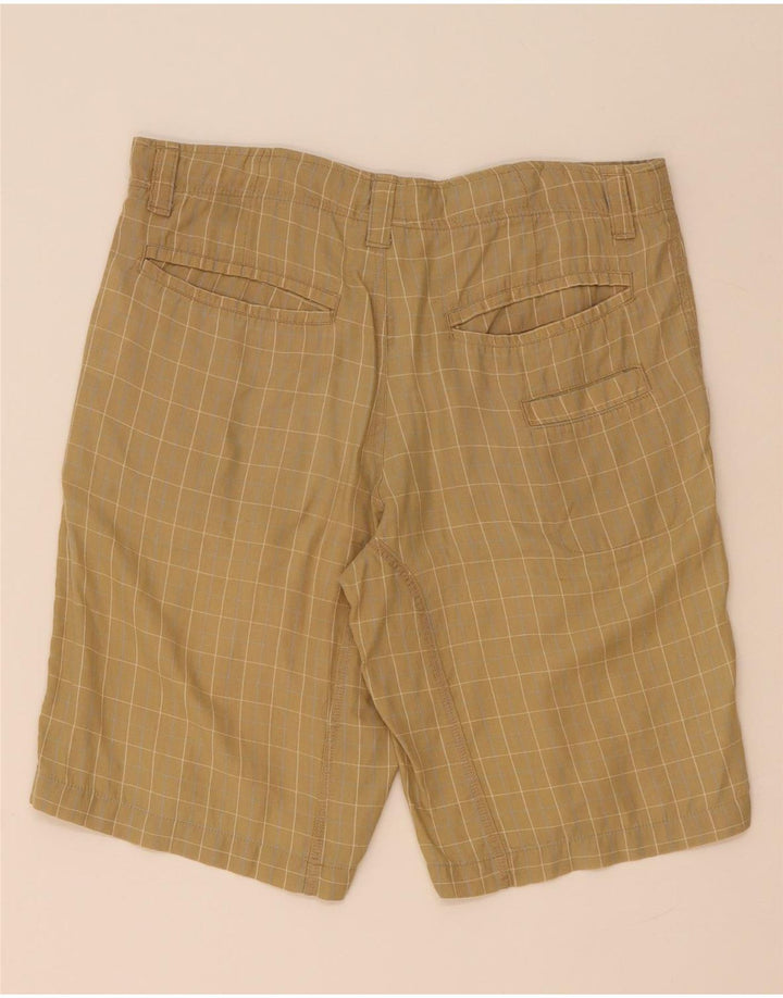 Nike Herre Regular Fit Chino Shorts Small W30 Beige Check