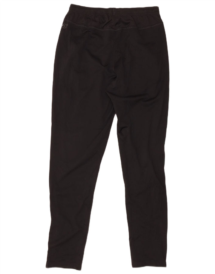 PUMA Mens Graphic Tracksuit Trousers Medium Black