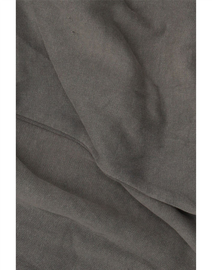 Chewan Herre Polo Neck Sweatshirt Jumper XL Grå Geometrisk
