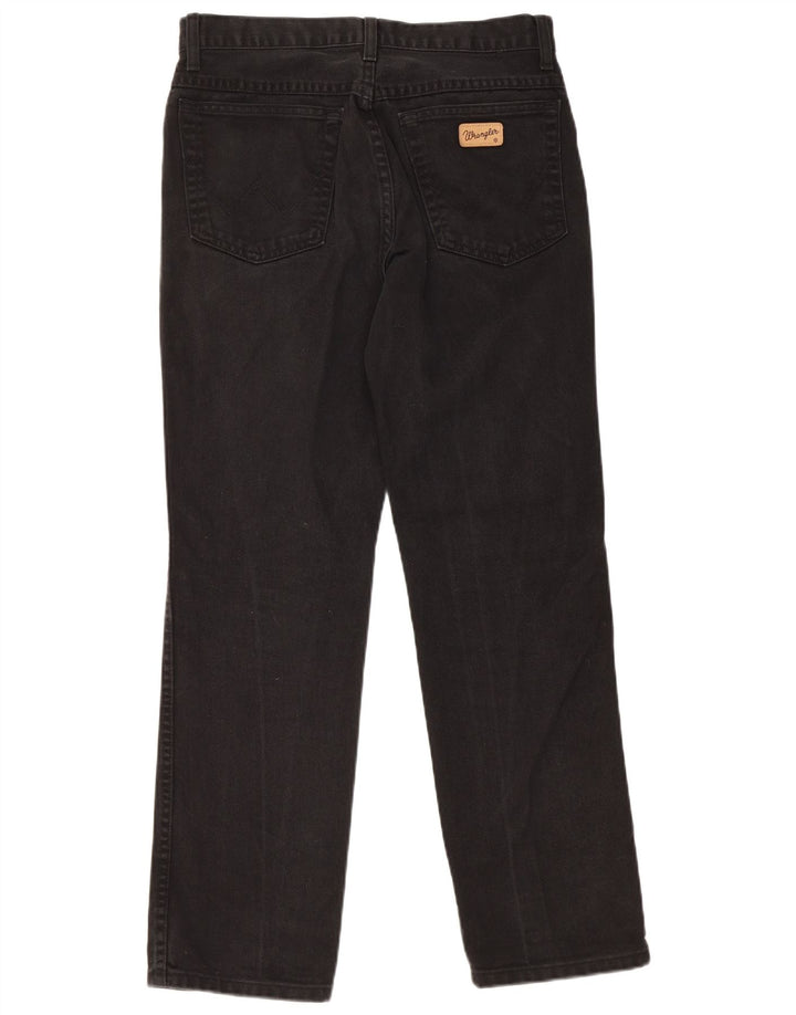 Wrangler Herre Texas Straight Jeans W32 L30 Sort Bomuld