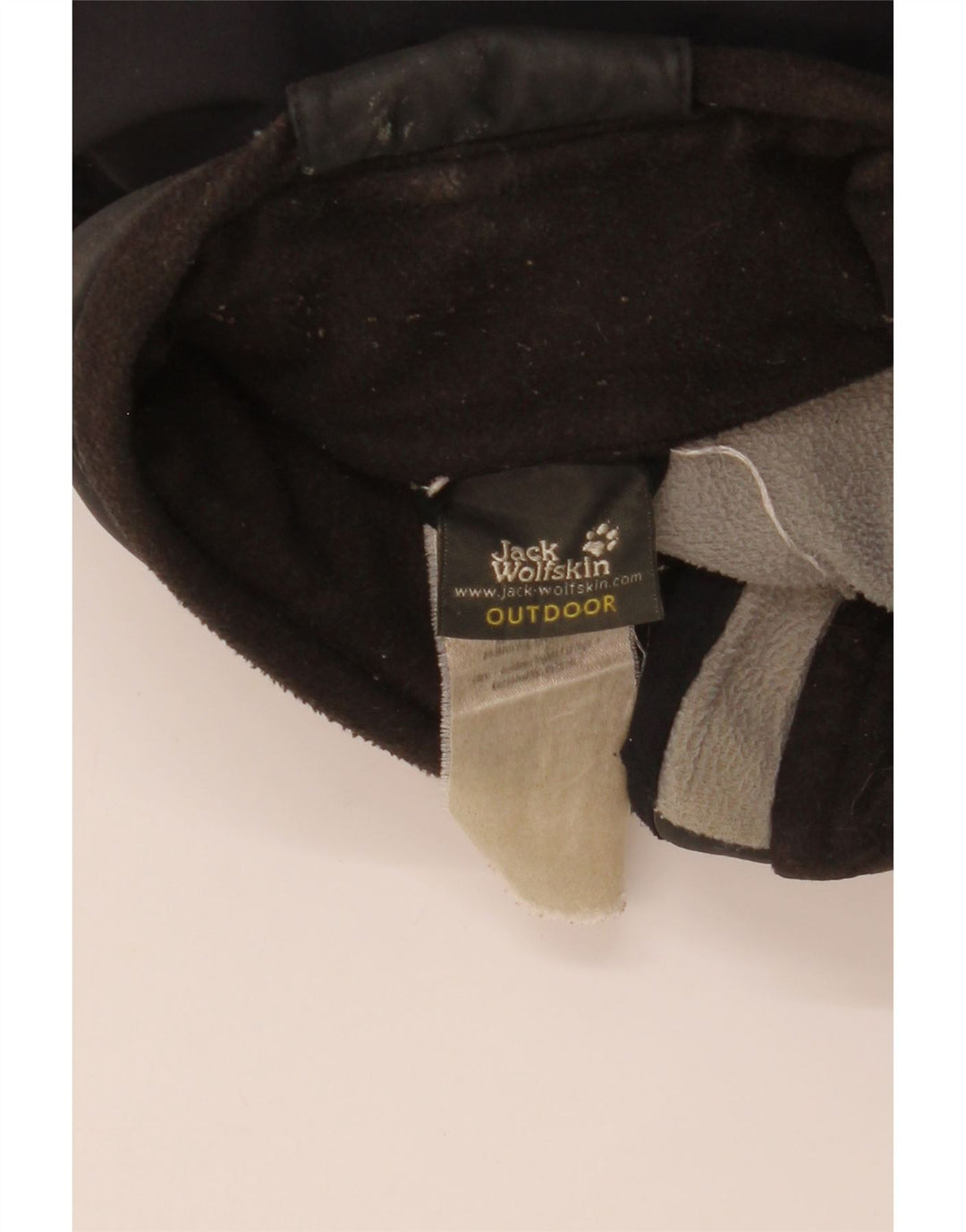 Jack Wolfskin Herre Windbreaker Jacket UK 40/42 Medium Black Polyester