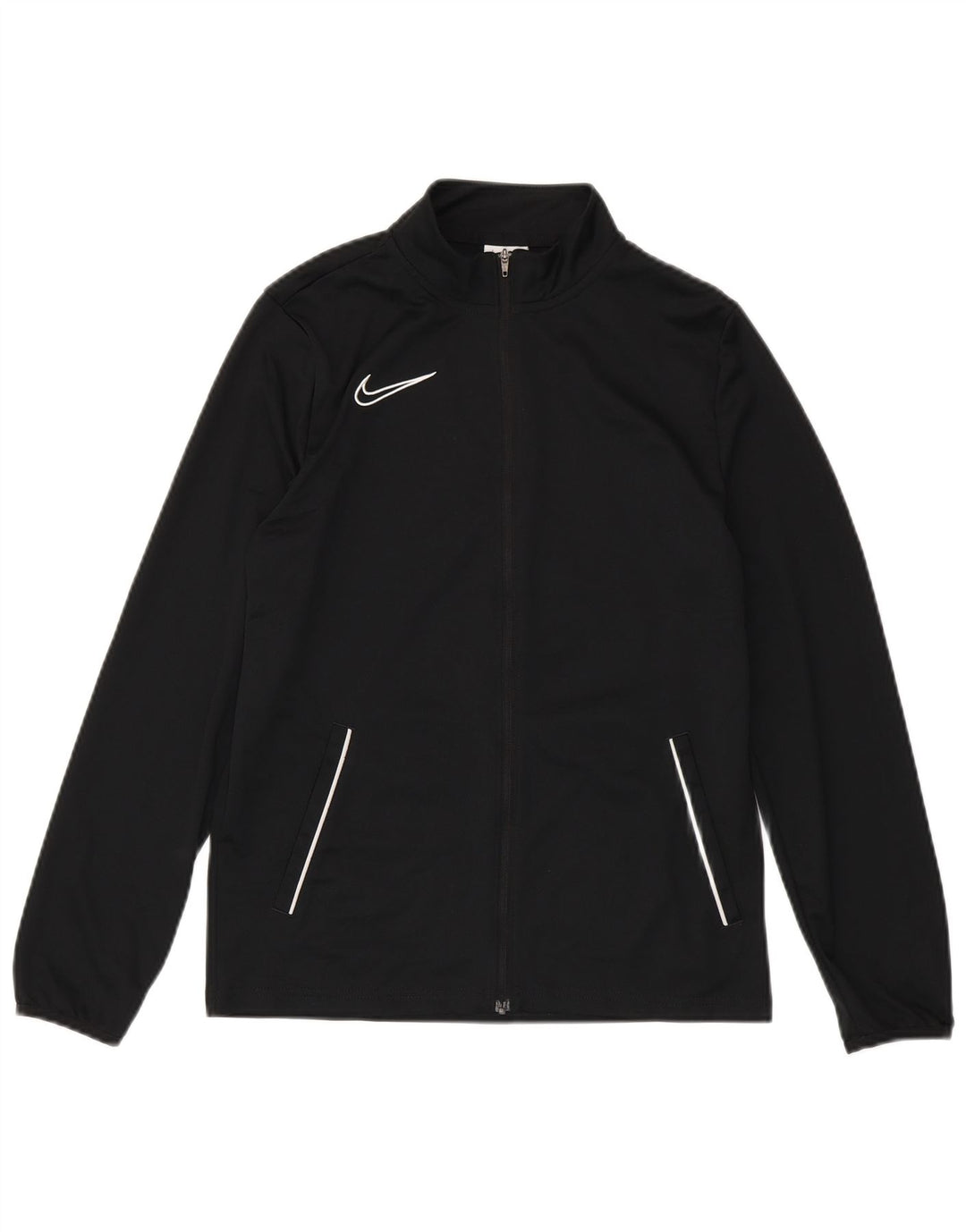 Nike Boys Dri Fit træningsdragt topjakke 13-14 år XL Sort polyester