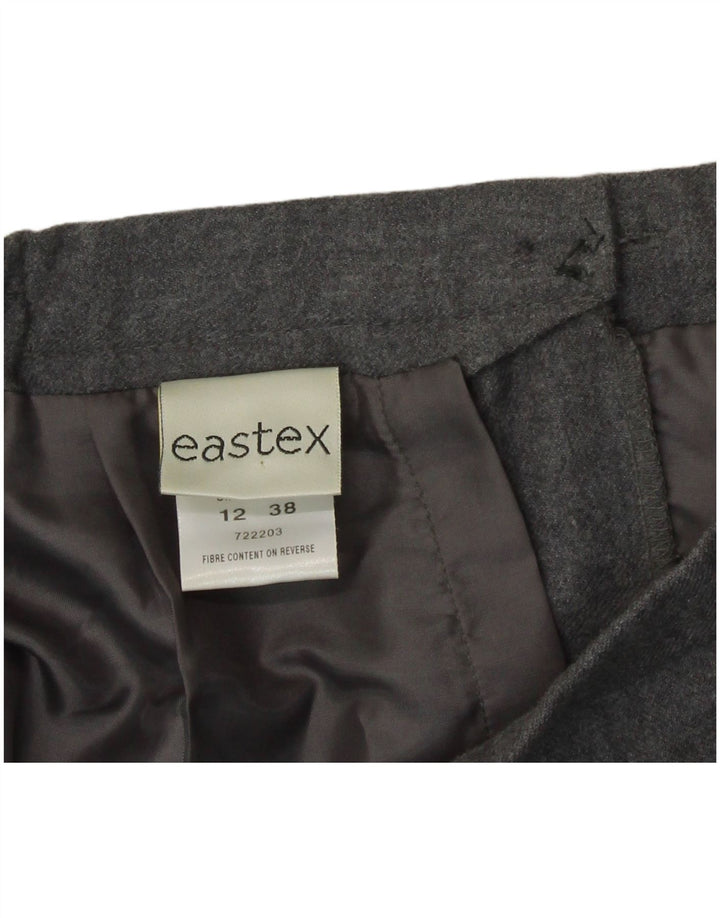 Eastex Pencil Nederdel til kvinder UK 12 Medium W30 Grå Uld